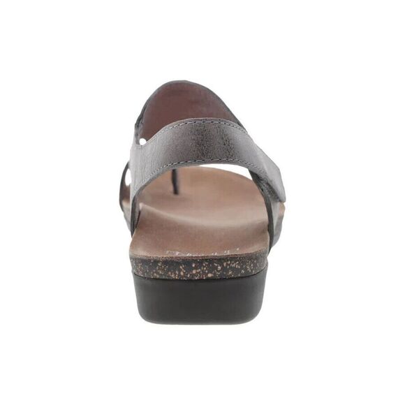 Dansko Reece Thong Sandals Women's US 5.5-6 Stone Burnished Leather RHS2976 - Picture 4 of 12